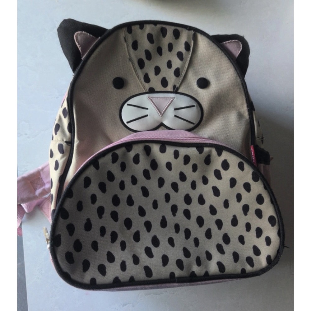 Skip hop London leopard hard to find toddler backpack